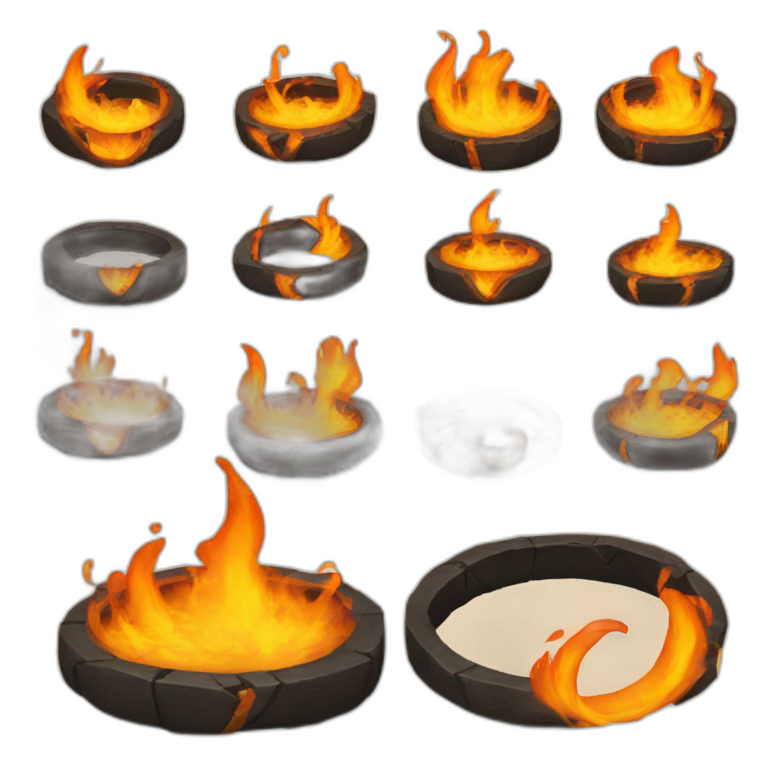 Ring of fire emoji
