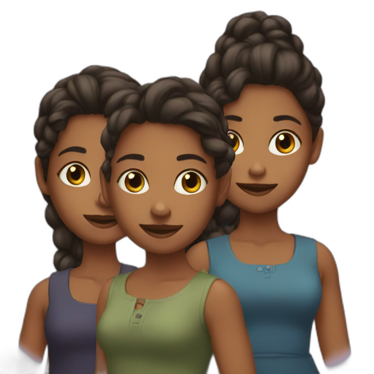 3 sisters emoji
