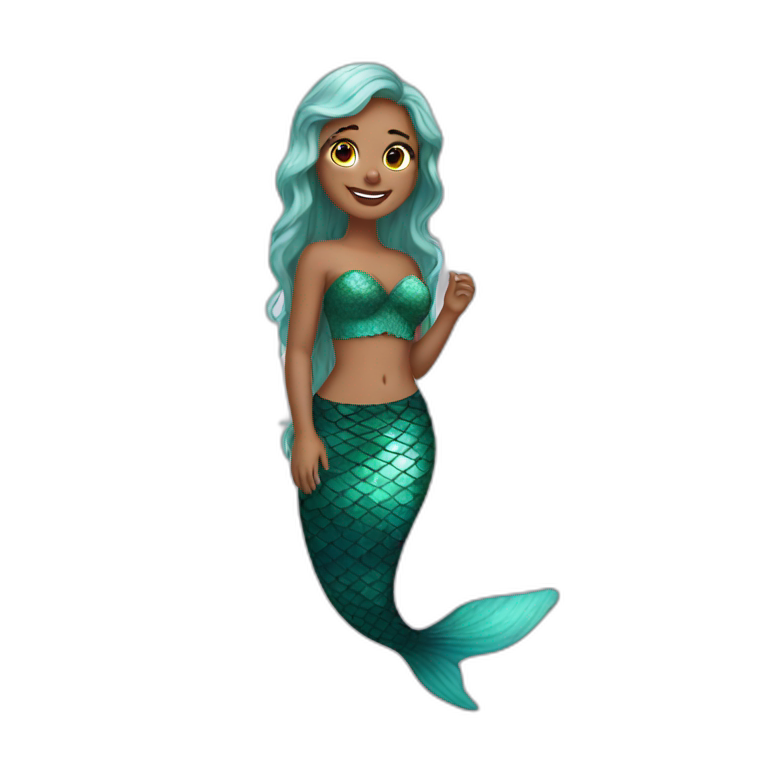 paige brown if she was a mermaid emoji