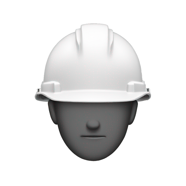 Construction helmet emoji