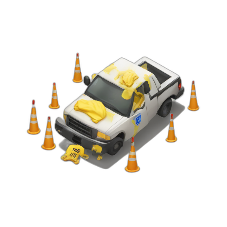Crime scene emoji