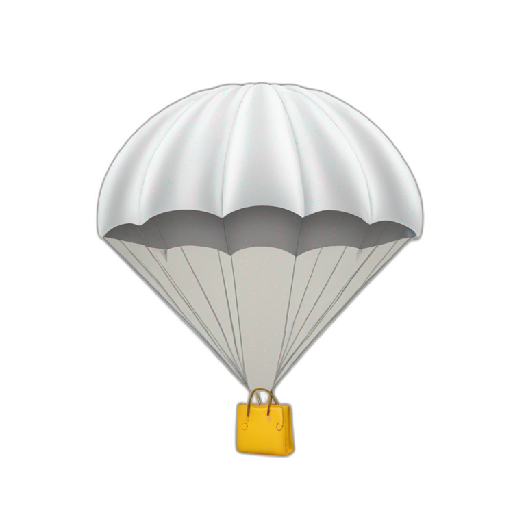 parachute emoji