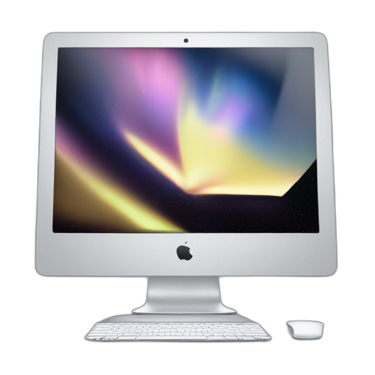 Apple iMac 21 emoji