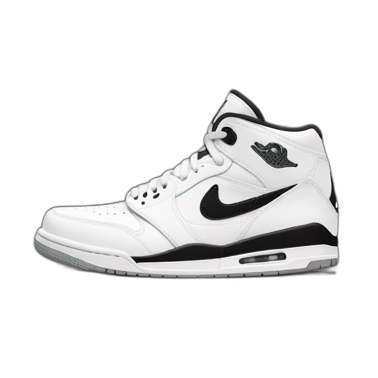 nike air jordan black and white emoji