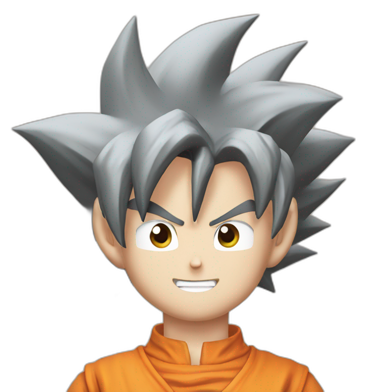 Son Goku from Dragonball emoji