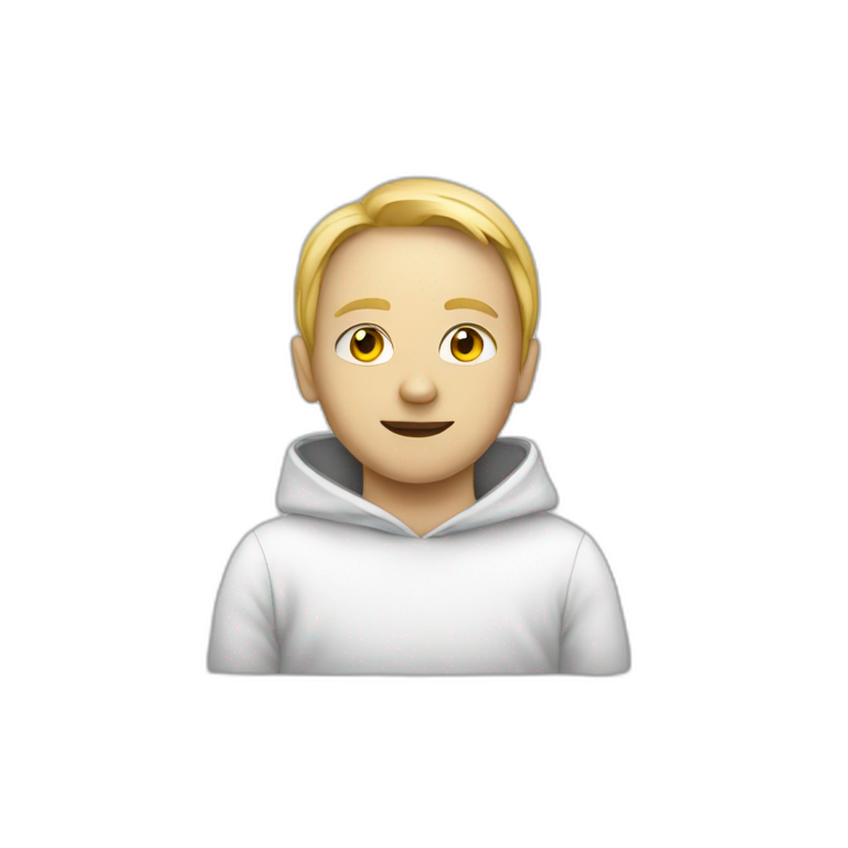white human hacker emoji