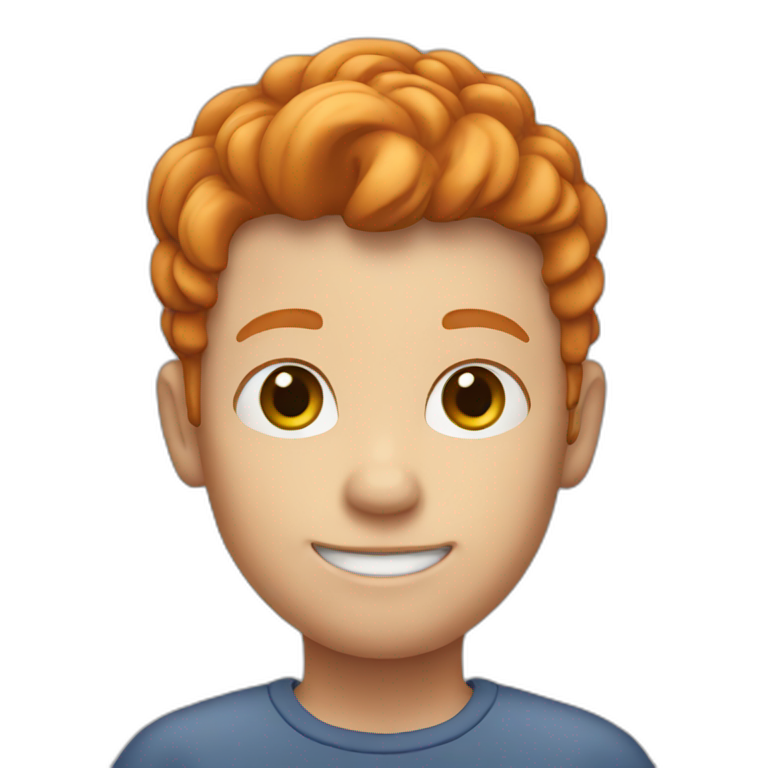 little ginger boy emoji