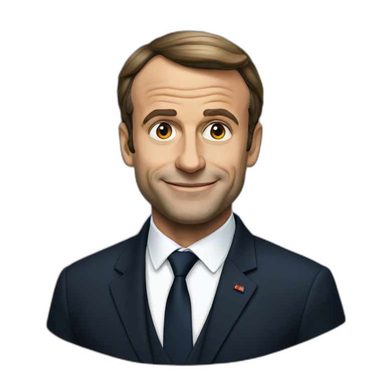 Emmmanuel Macron emoji