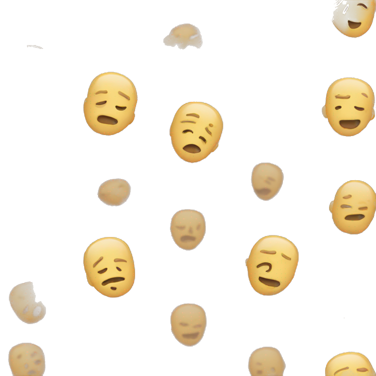 Emoji with no brain emoji