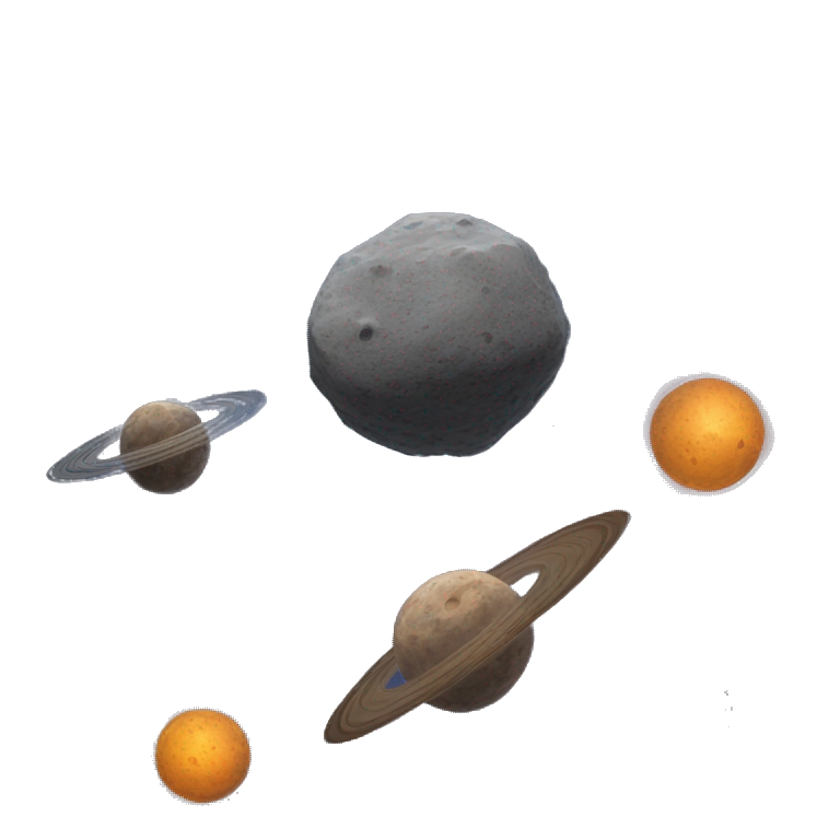 asteroid belt emoji