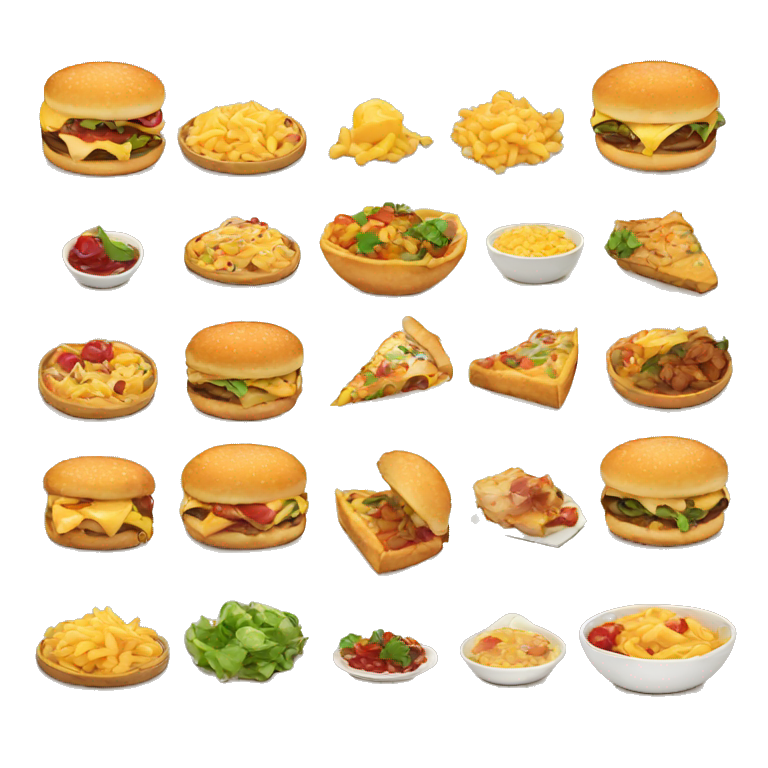 Food menu emoji