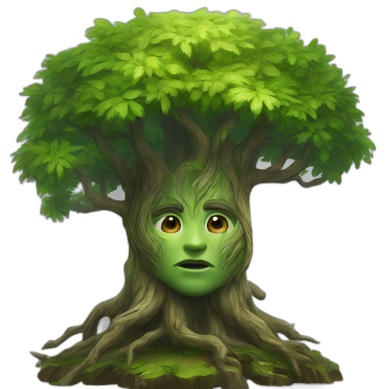 tree guardian of the galaxy emoji