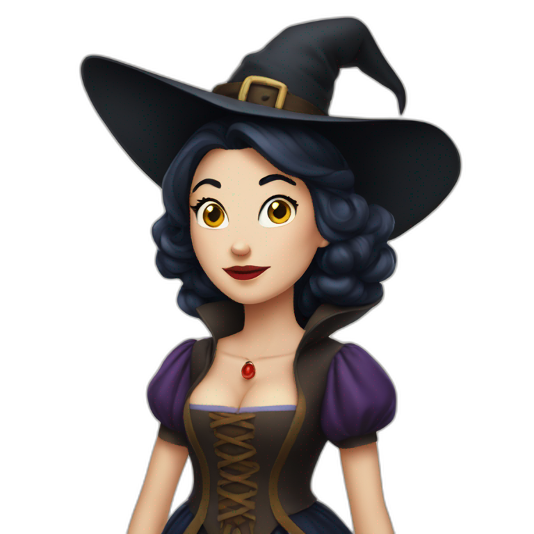 Witch Snow white emoji