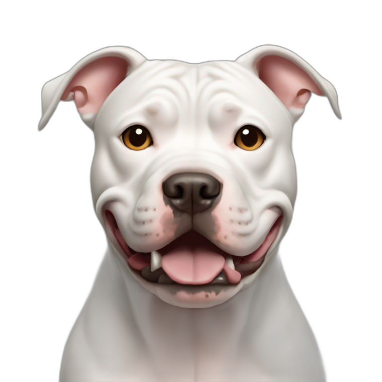 pitbull dog emoji