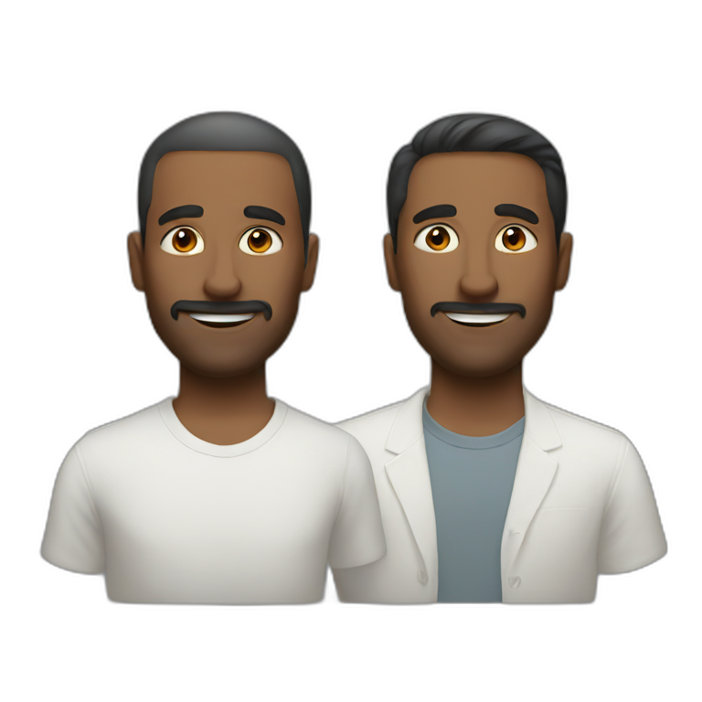 Two liberal guys emoji