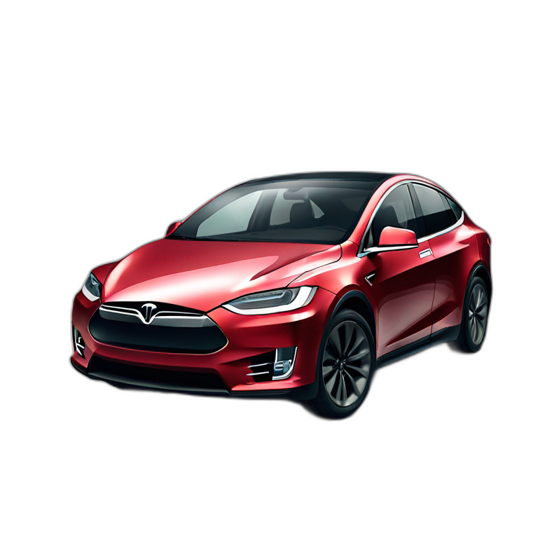 Tesla x Toyota Camry emoji