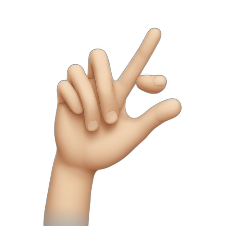 french hand gesture emoji