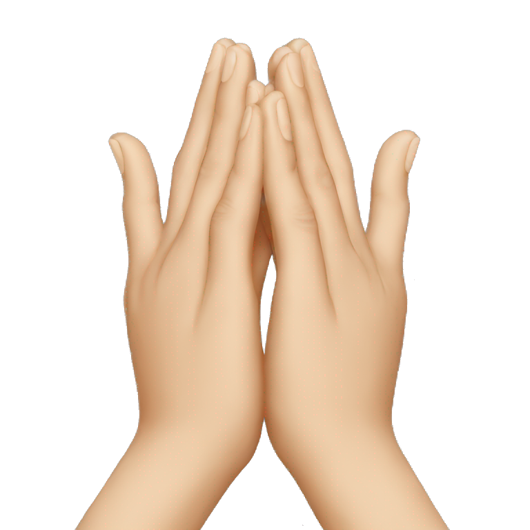 hands praying emoji