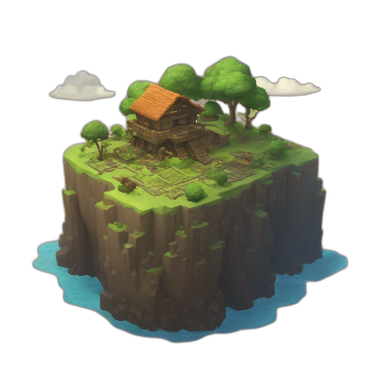 Skyblock Island emoji