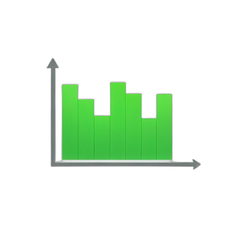 chart increasing green emoji