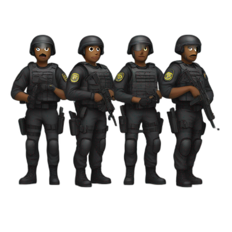 swat team emoji
