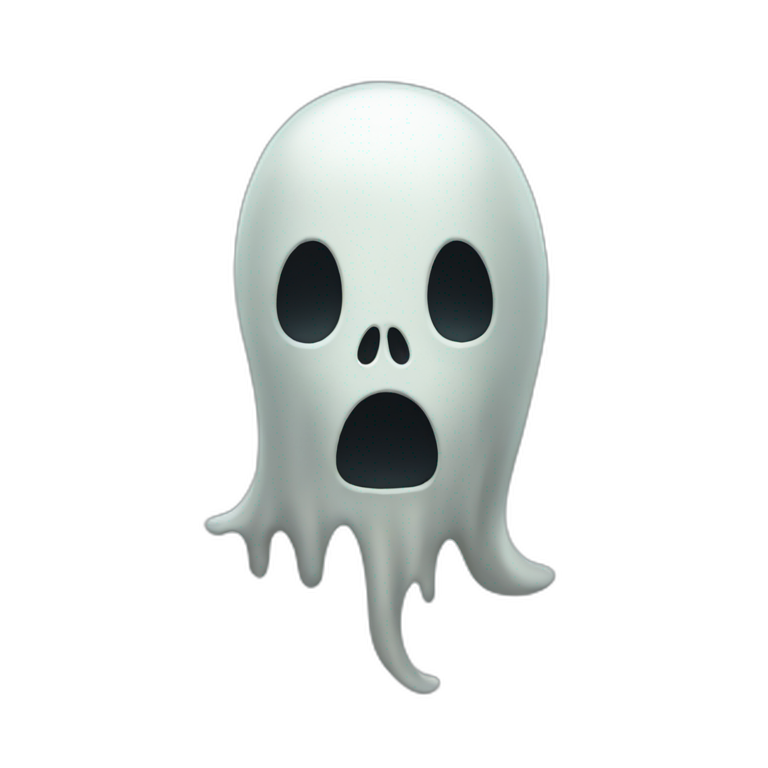 spooky ghost emoji