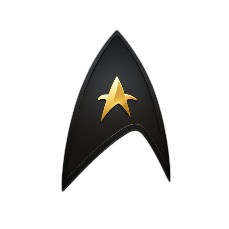 next generation star trek insignia emoji