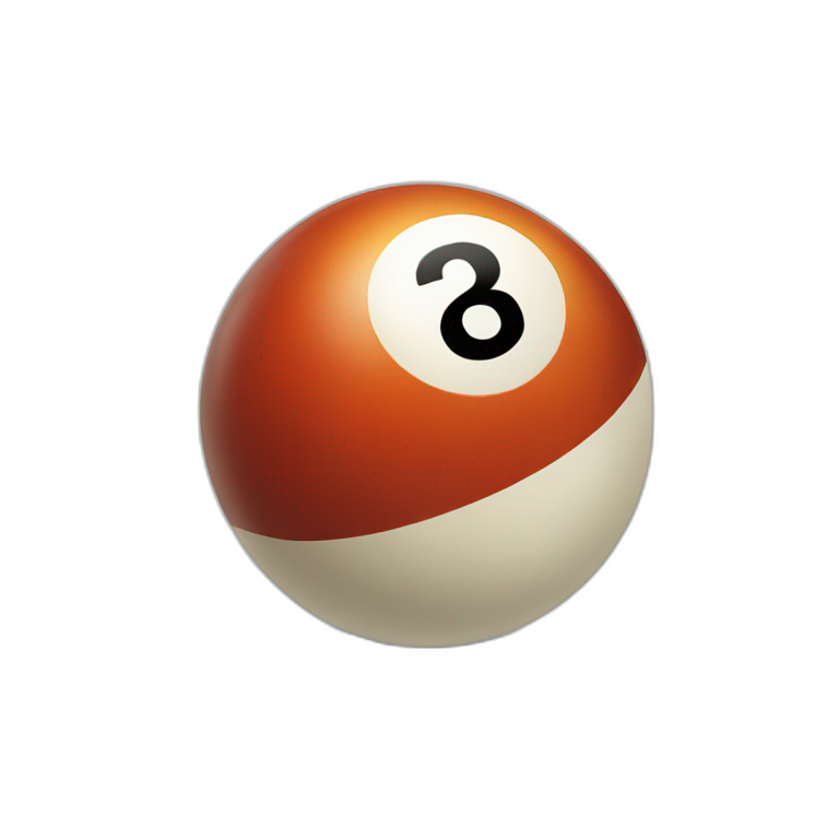 Billiard balls emoji