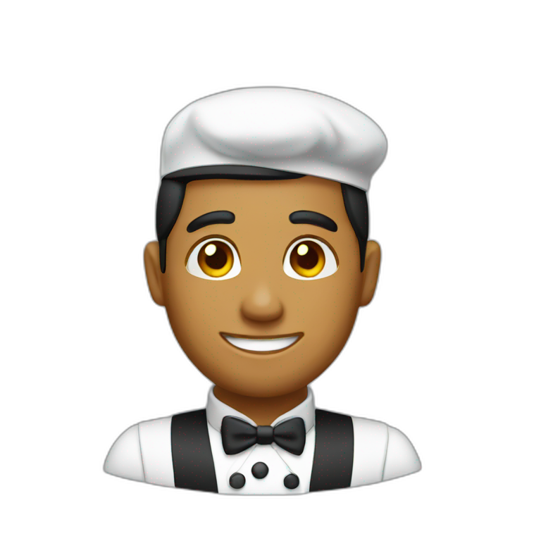 waiter emoji