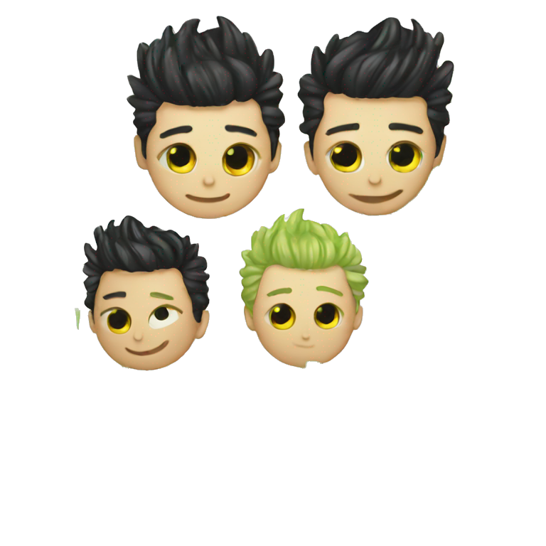 gay green day emoji