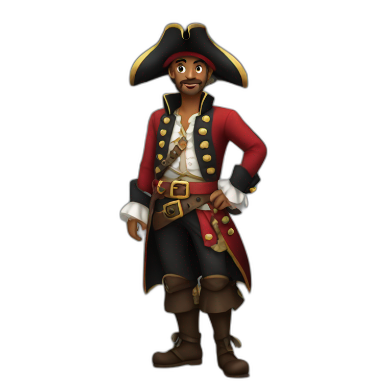 pirate fullbody emoji