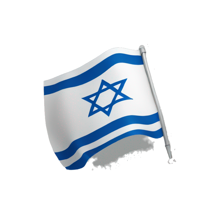 Israel flag animated emoji
