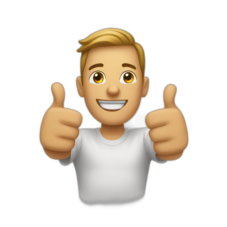 two thumbs up emoji