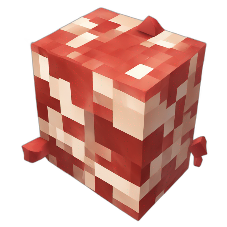 Minecraft redstone gem emoji