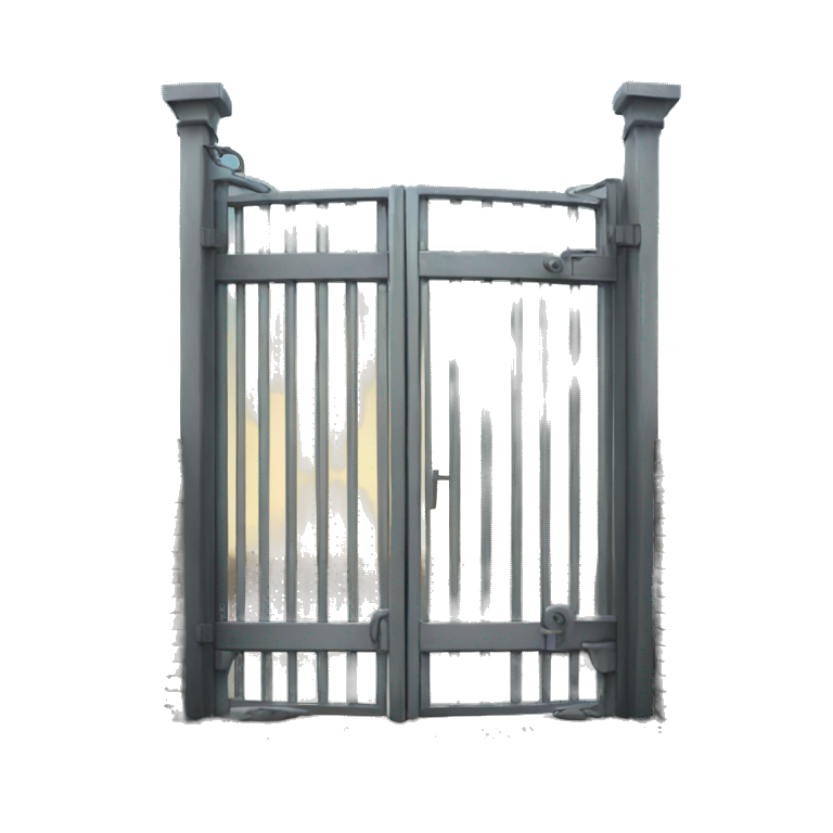 open prison gate emoji