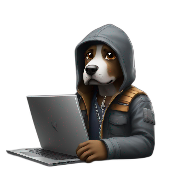 Watch dogs hacker laptop emoji