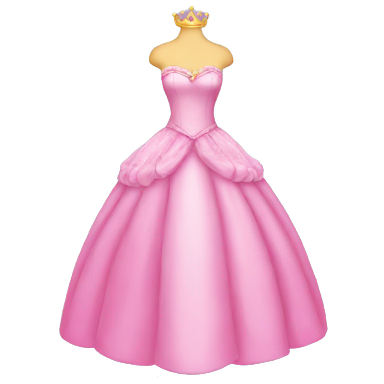 pink princess dress  emoji