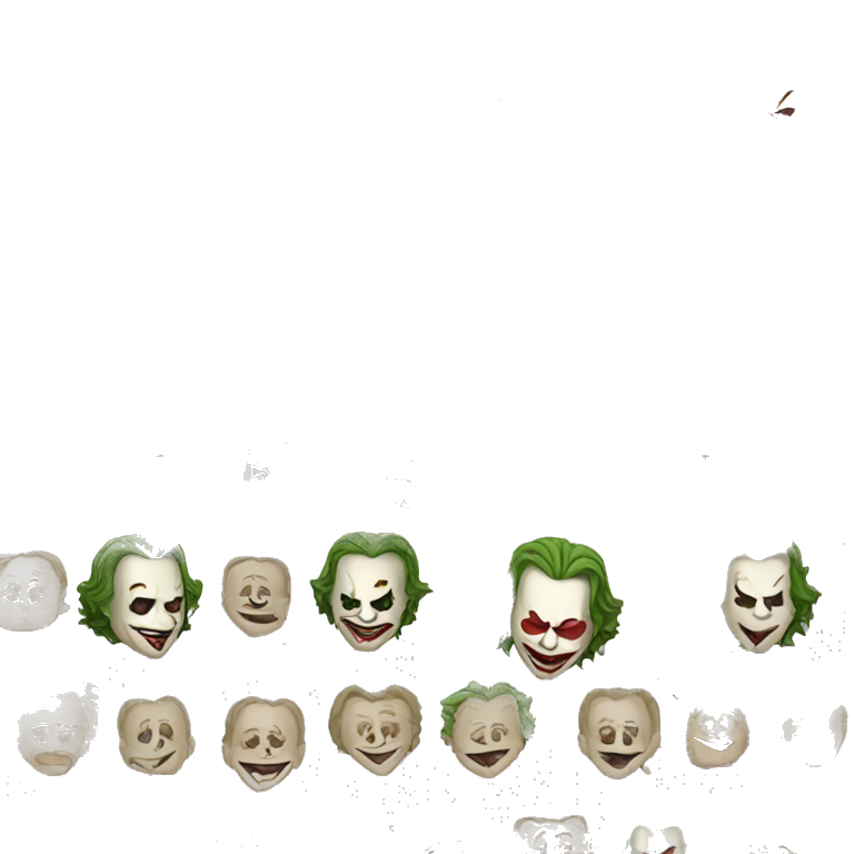 Joker Heath ledger emoji