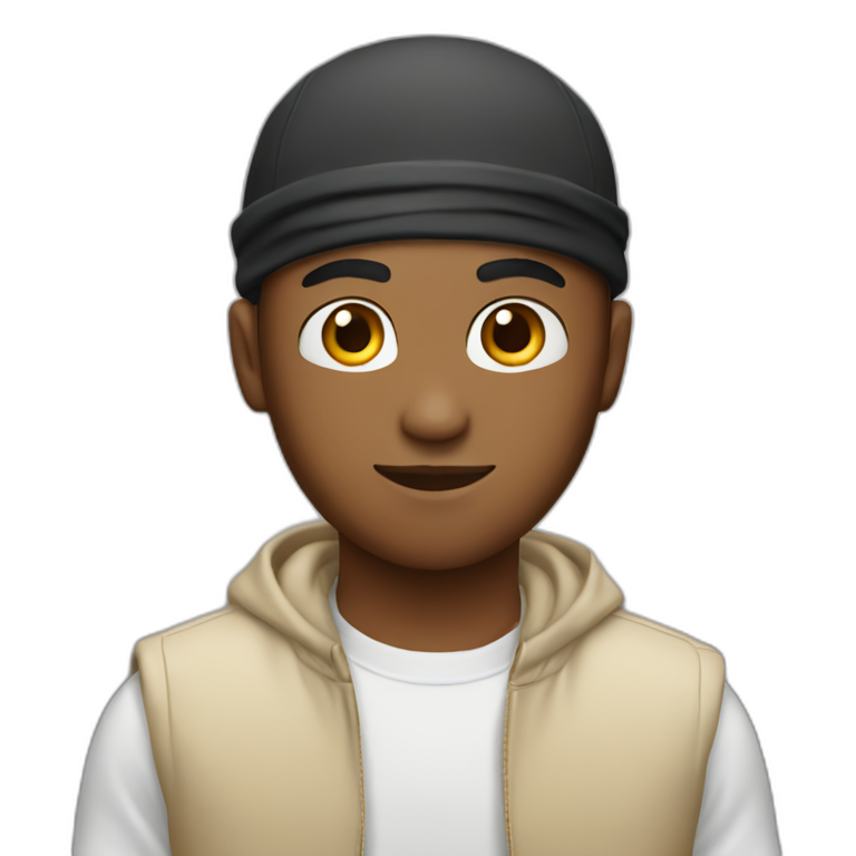 handsomeboy with durag emoji