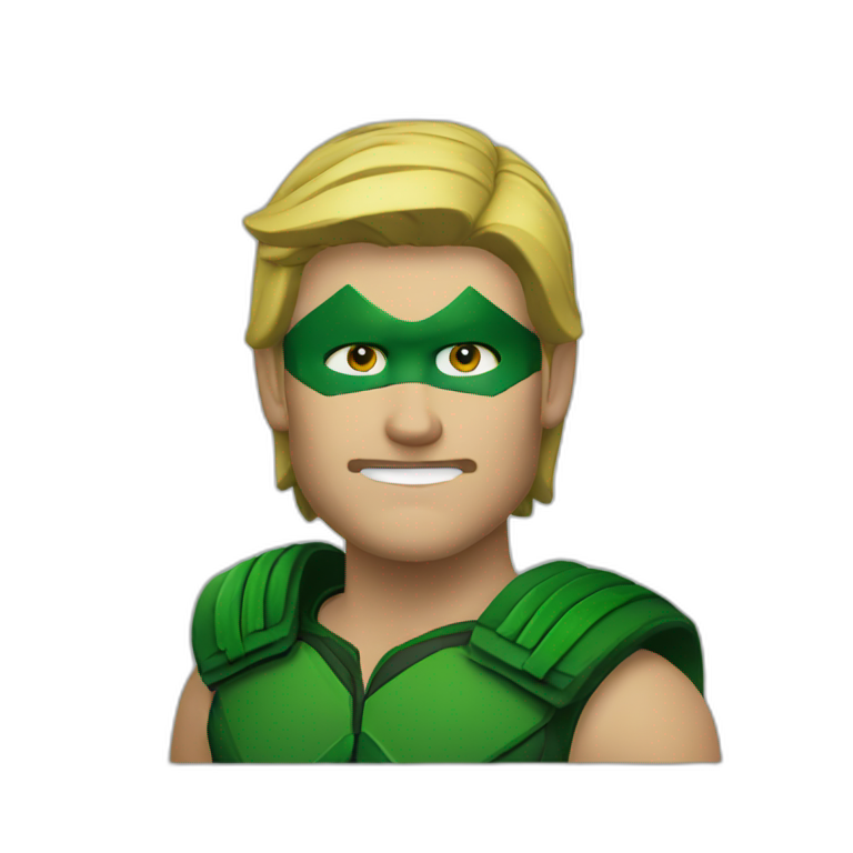 The Green Arrow emoji