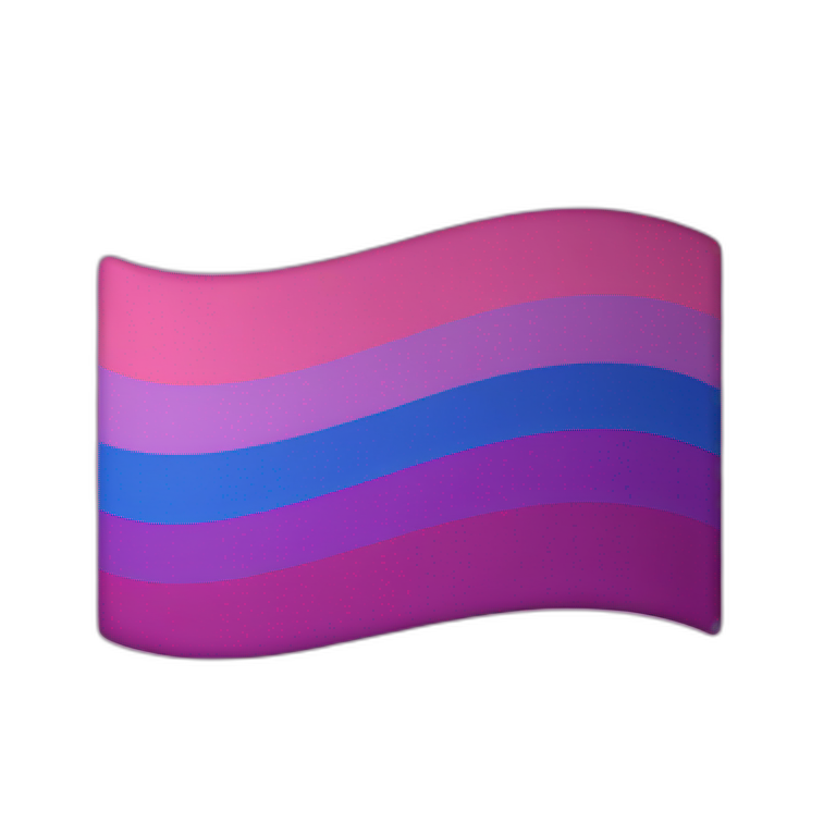 bisexual flag lgbt emoji