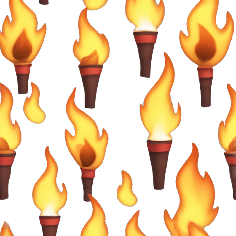flame torch emoji