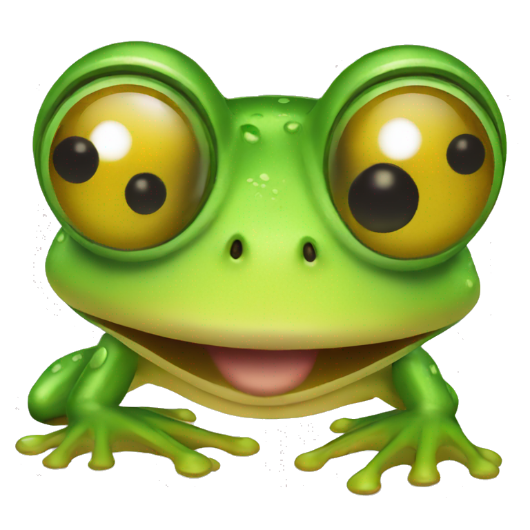 y2k frog emoji