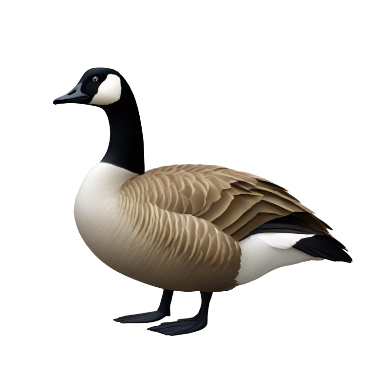 Golden Canada goose emoji AI Emoji Generator