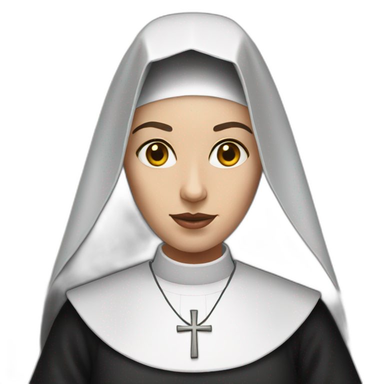 The-nun emoji