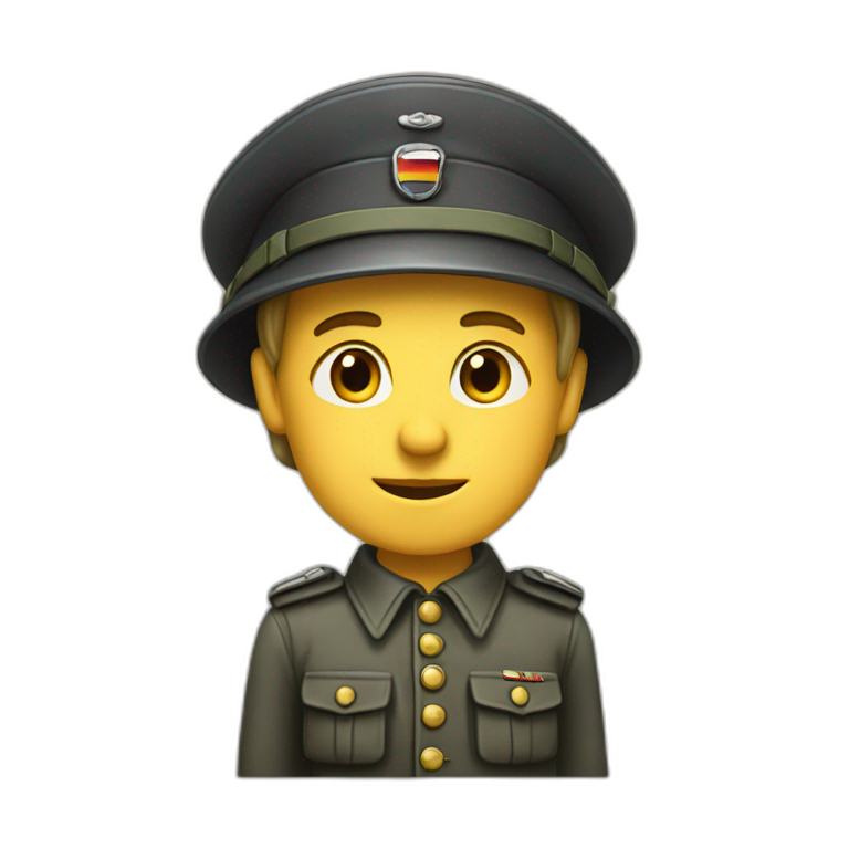 German person in 1945 emoji