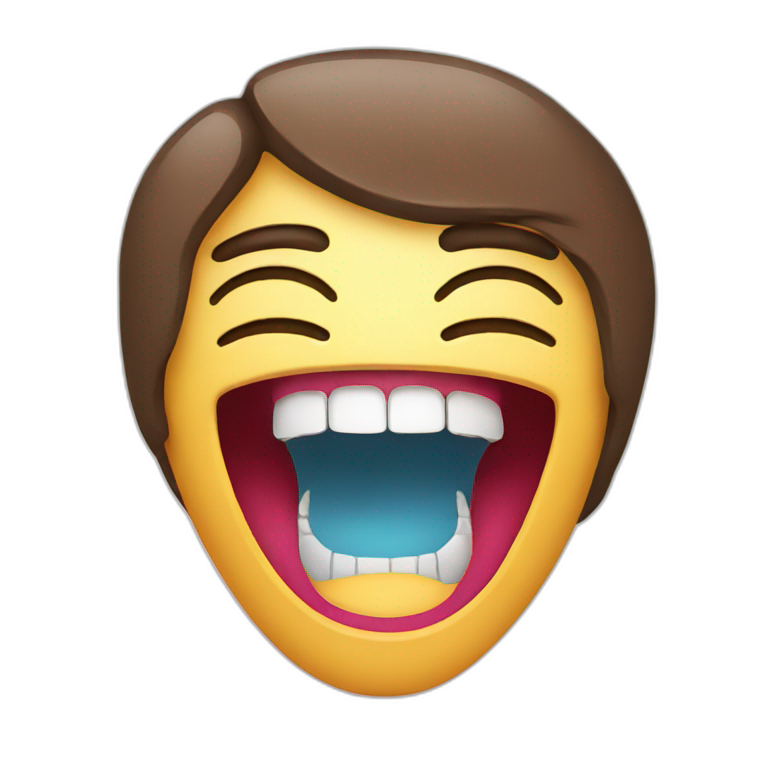 mouth with open zip emoji