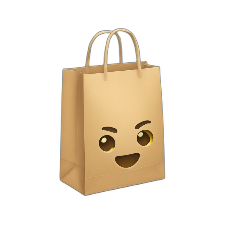 Shopping bag emoji