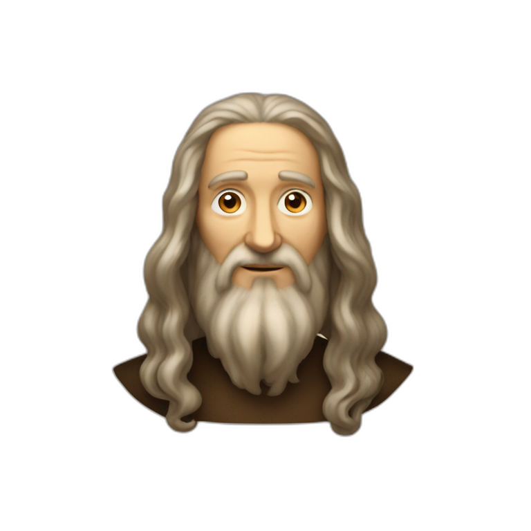 Leonard Da Vinci emoji