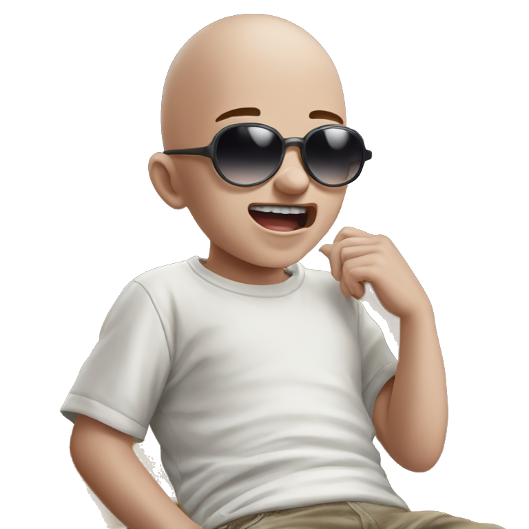 cool kid with sunglasses emoji